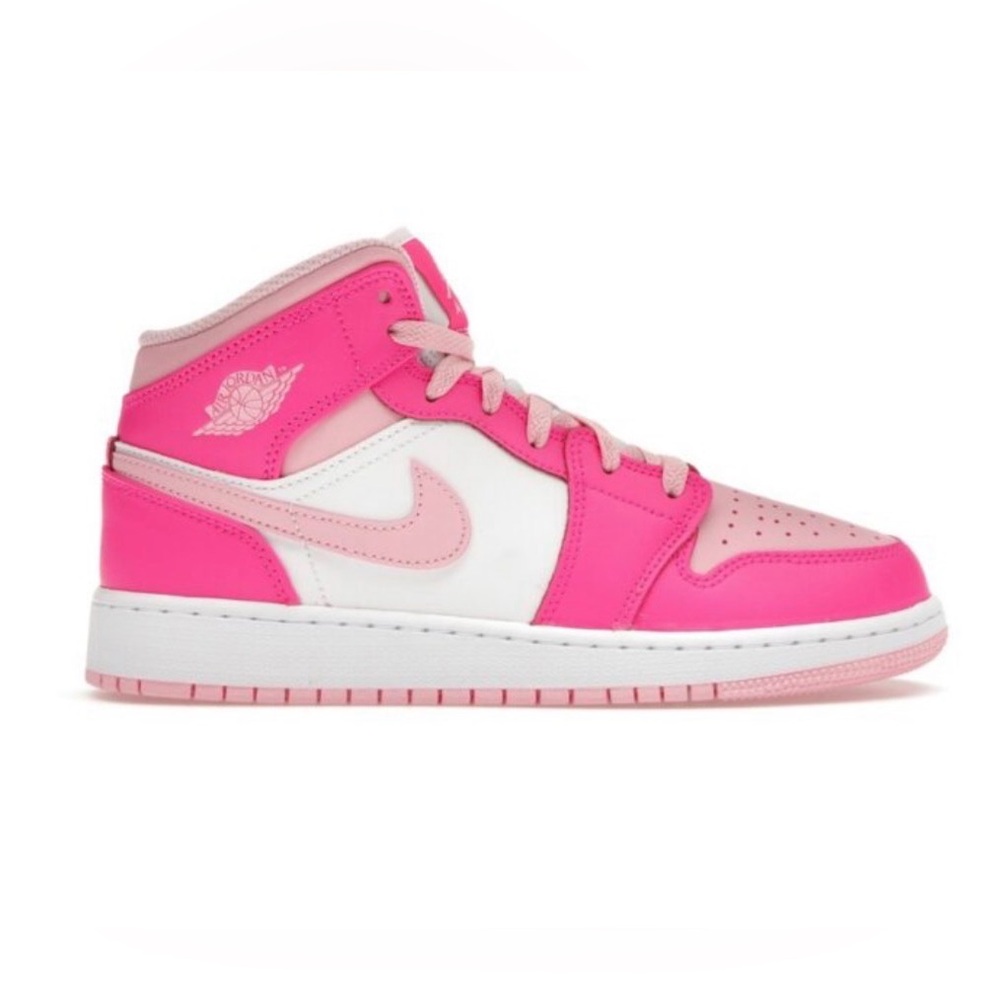 Air Jordan 1 Mid Fierce Pink Size 6Y